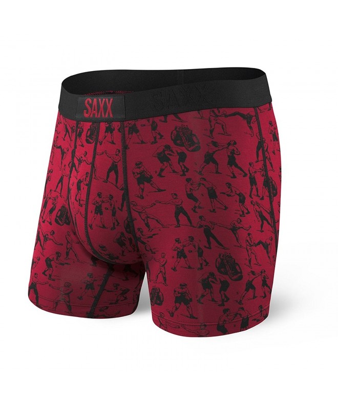 Men's Vibe Boxer Modern Fit Knockout Red Large - CT185M97GKS