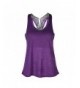 Camisole Racerback Workout Exercise Purple2