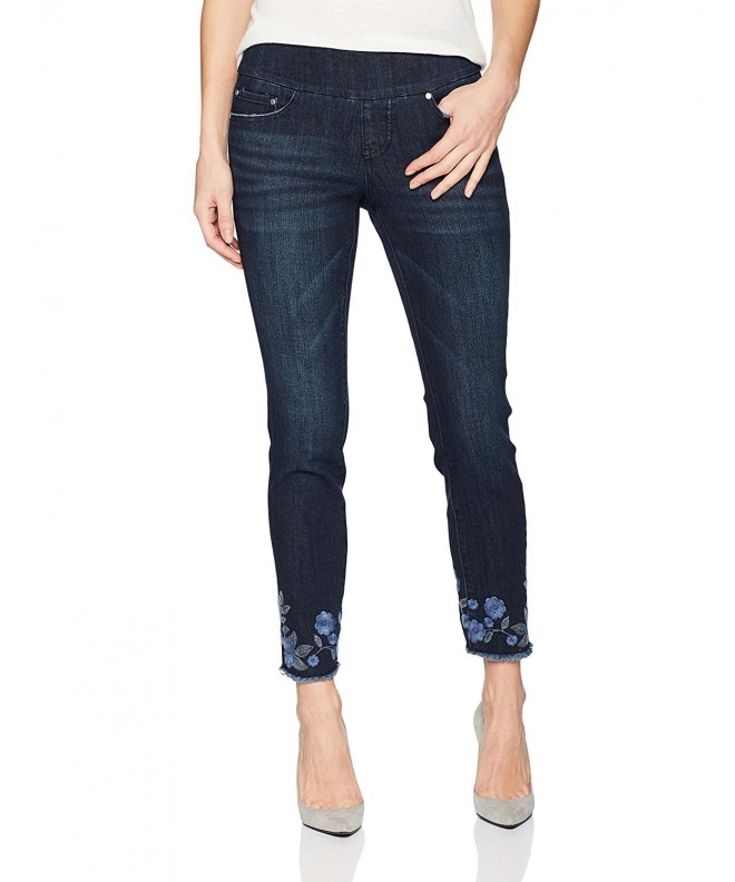 Jag Jeans Womens Amelia Embroidery