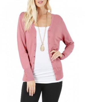 JNTOP Womens Button Cardigan Sweaters