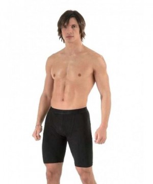 ELEGANCE123 Mens Long Boxer Shorts