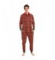 Funzee Footed Pajamas Striped Festive