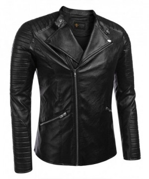 Cheap Men's Faux Leather Jackets