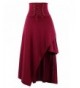 Killreal Victorian Steampunk Asymmetrical Burgandy