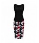 Arenbel Womens Floral Patchwork Elegant
