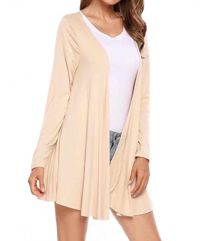 Soteer Womens Sleeve Casual Cardigan