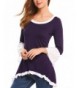 Womens Tie Dye Solid Round Sleeve