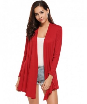 Beyove Womens Cardigan Sleeve Sweater