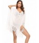 Zeagoo Through Floral Chiffon Cover up