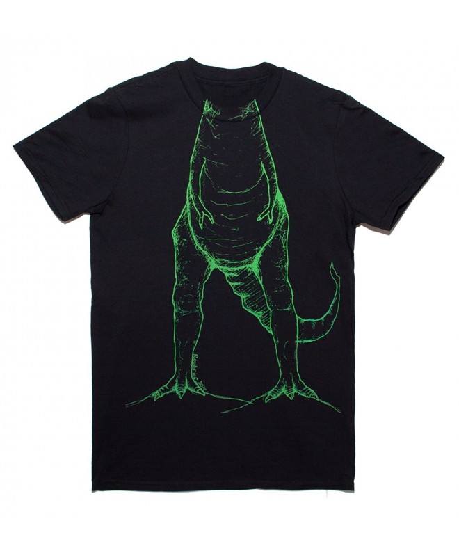 Roobrics Adult T Rex T Shirt Black