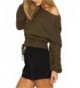 Choies Womens Green Sweater Jumper