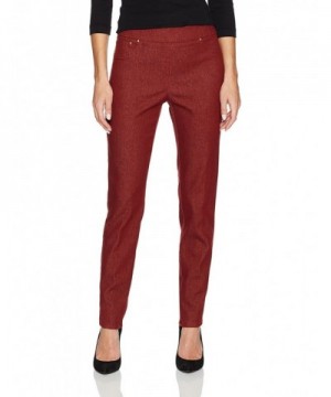 Ruby Rd Colored Stretch Burgundy