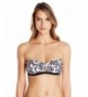 InMocean Womens Leopard Bandeau Bikini