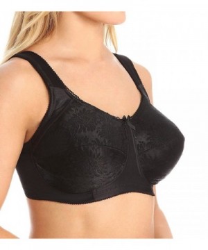 Aviana Jacquard Softcup Bra Black