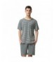 Suntasty Summer Sleepwear Striped Sleeve