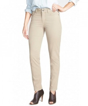 NYDJ Beige Womens Skinny Stretch