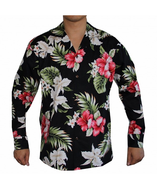 Sleeve Island Flowers Hawaiian Aloha