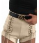 Jennyarn Fashion Shorts Casual Leather