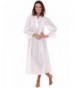 Alexander Del Rossa Nightgown A0522WHTLG