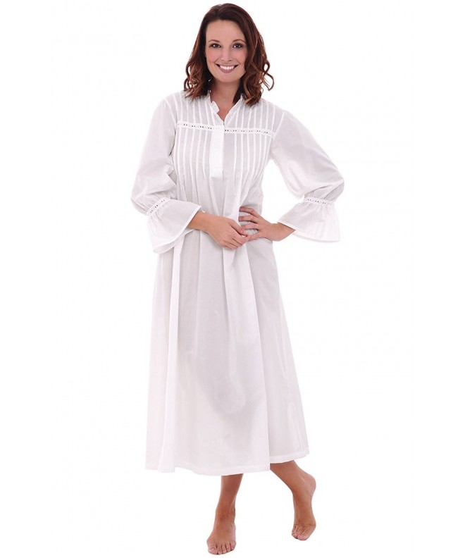 Alexander Del Rossa Nightgown A0522WHTLG