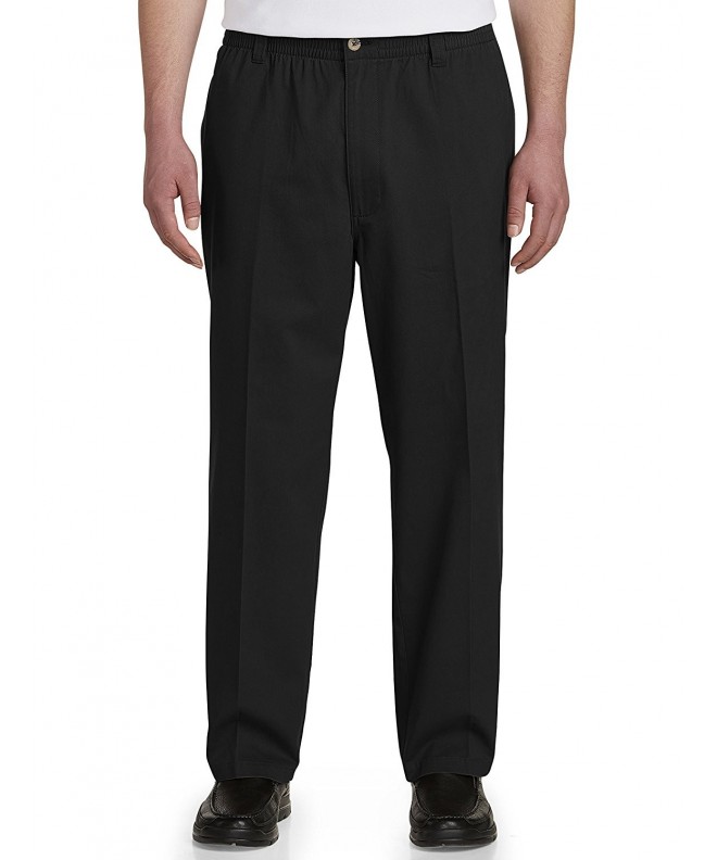 Harbor Bay Elastic Waist Twill Pants