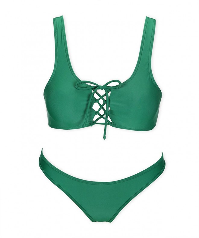 COSPOT Sport Bikini Swimsuit Green