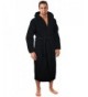 Hooded Terry Bathrobe Turkey Black