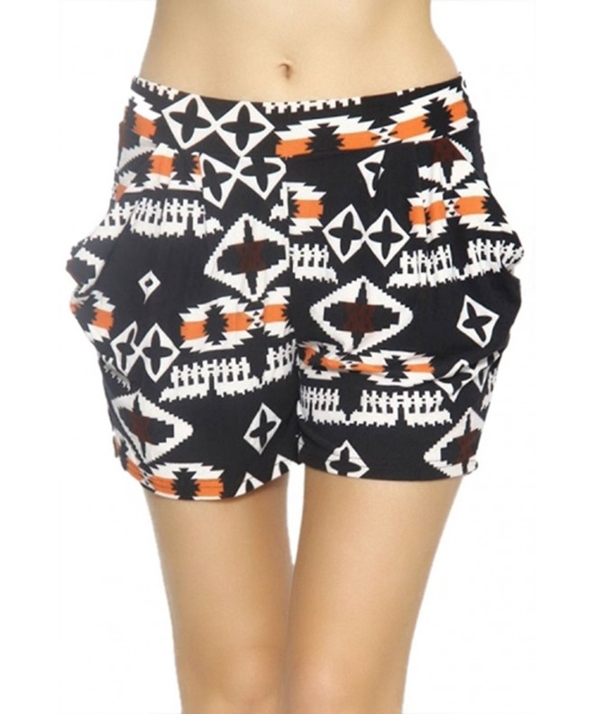 ToBeInStyle Womens pixelated Aztec Shorts