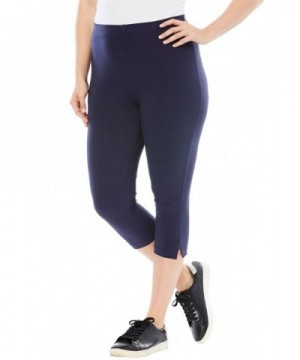 Roamans Womens Stretch Petite Legging