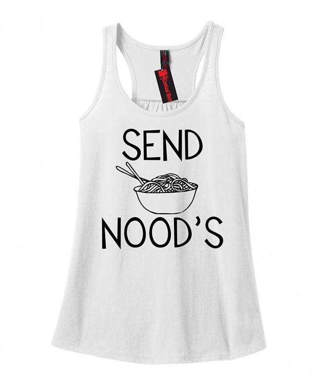 Comical Shirt Ladies Noods White