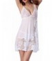 Blidece Semi Sheer Polyeater Patchwork Sleepwear