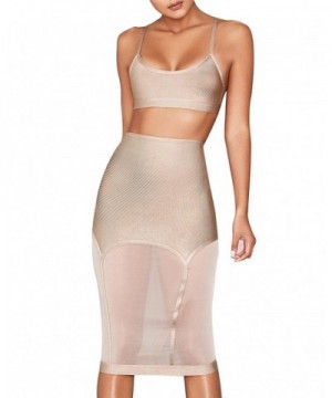 UONBOX Womens Pieces Bodycon Bandage