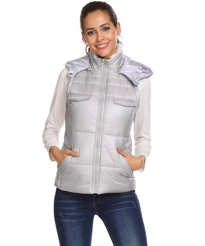 vpicuo Womens Lightweight Removable Outwear