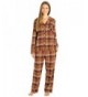 EverDream Sleepwear Womens Flannel Pajamas