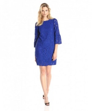 AGB Womens Sleeve Scoop Dress