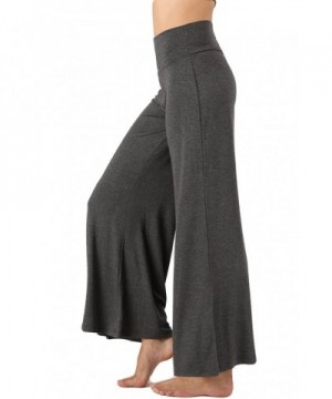 Classic Stretch Palazzo Lounge Charcoal