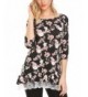 Mofavor Womens Casual Sleeve Printed