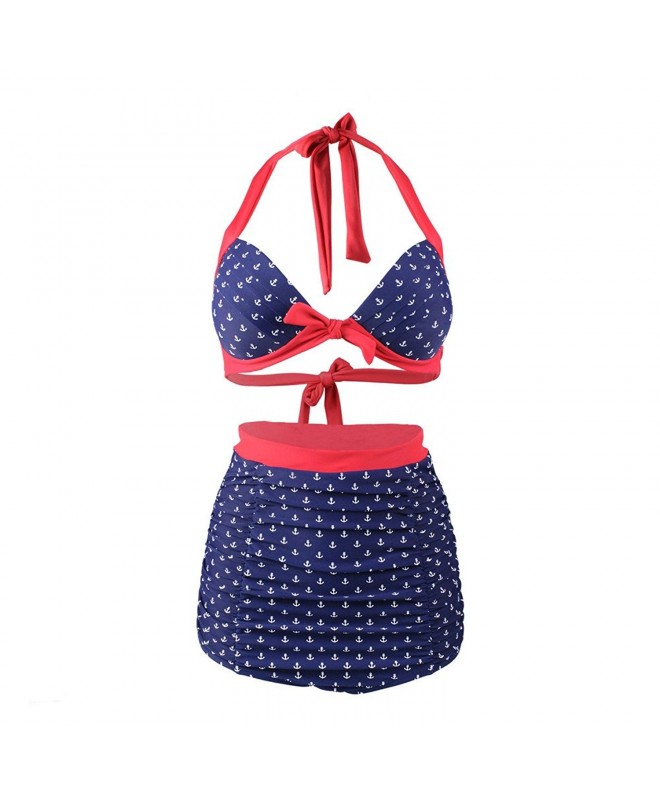 VAN HUIT Anchors Two piece Swimsuit