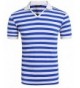 COOFANDY Fashion Shirts Striped T Shirt