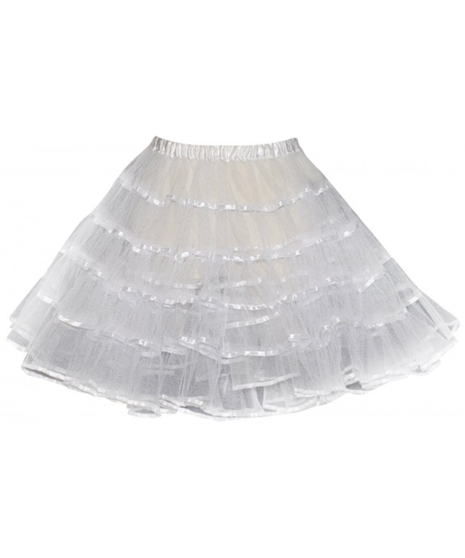 White Petticoat German Dirndl Dress