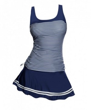 Avidlove Womens Striped Tankini Swimsuit