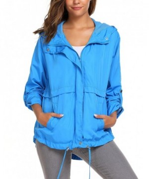 Yiilove Lightweight Waterproof Windproof Windbreaker