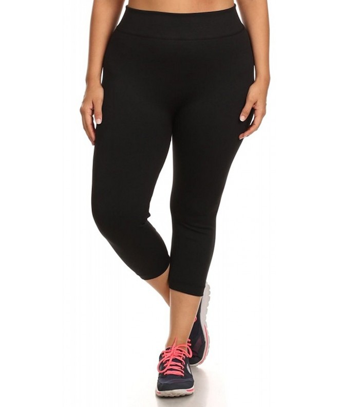 ShoSho Womens Basic Leggings Black