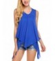 Zeagoo Loose fit Sleeveless Lightweight T shirt