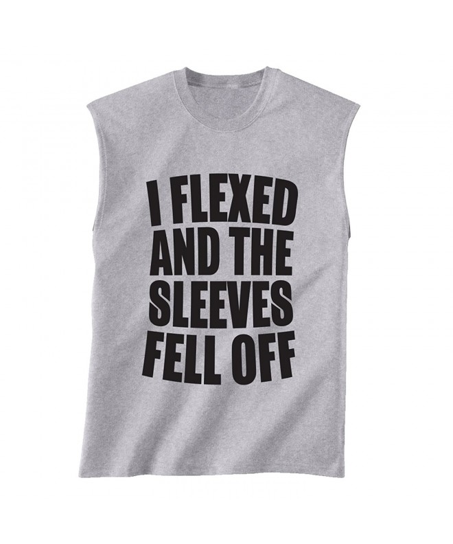 Flexed Sleeves Sleeveless T Shirt Sport