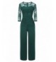 LSAME Elegant Playsuit Cocktail Jumpsuit