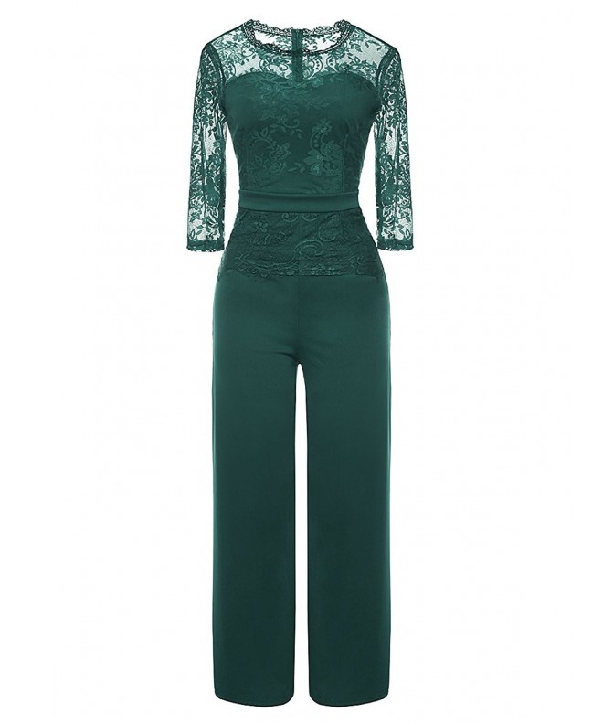 LSAME Elegant Playsuit Cocktail Jumpsuit