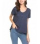 Yhlovg Womens Cotton Sleeve Henley