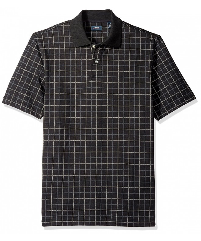 Arrow Sleeve Printed Windowpane Oxford