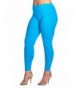 Womens Junior Length Leggings Turquoise